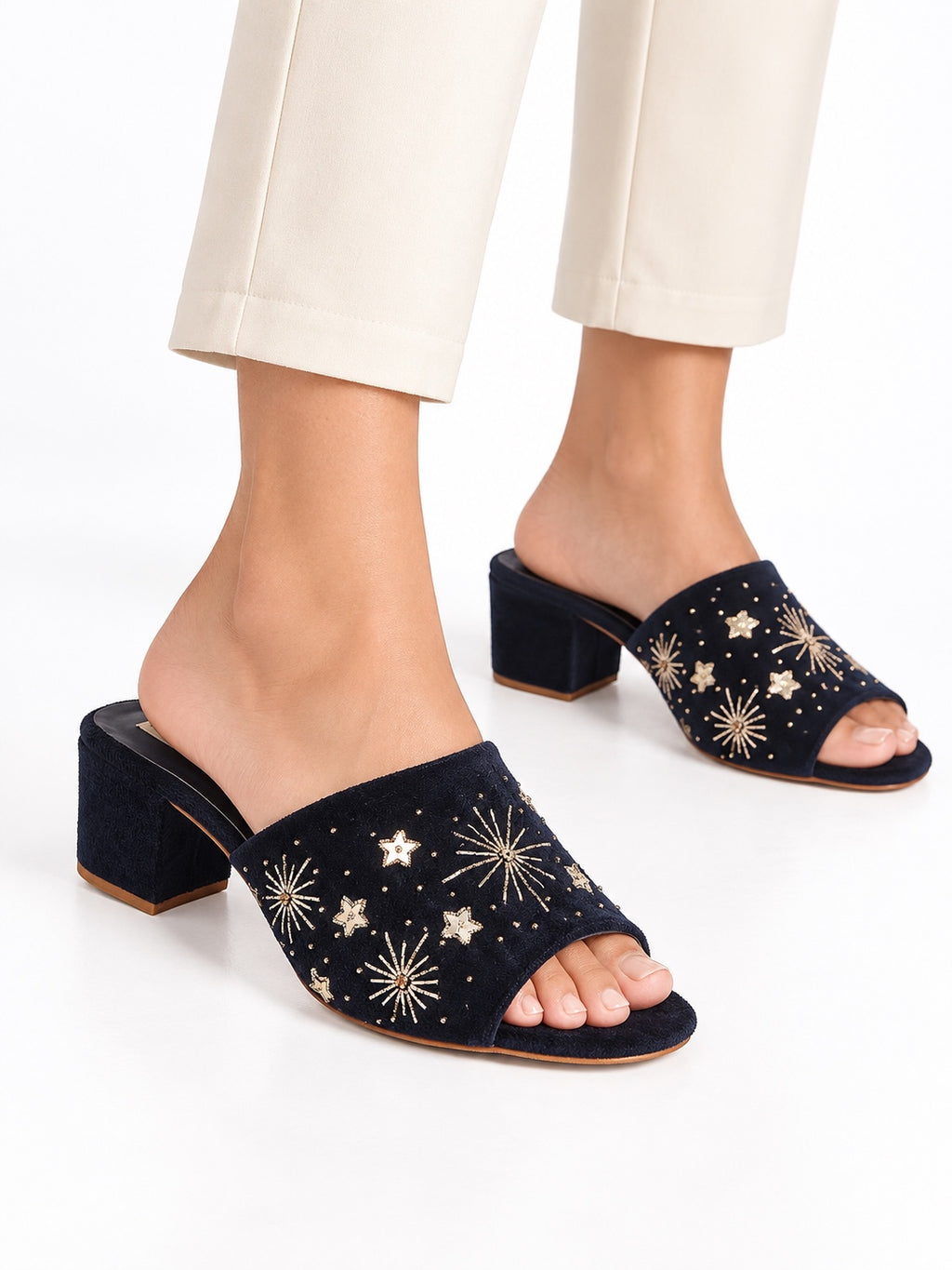 Nakshatra Embellished Heels