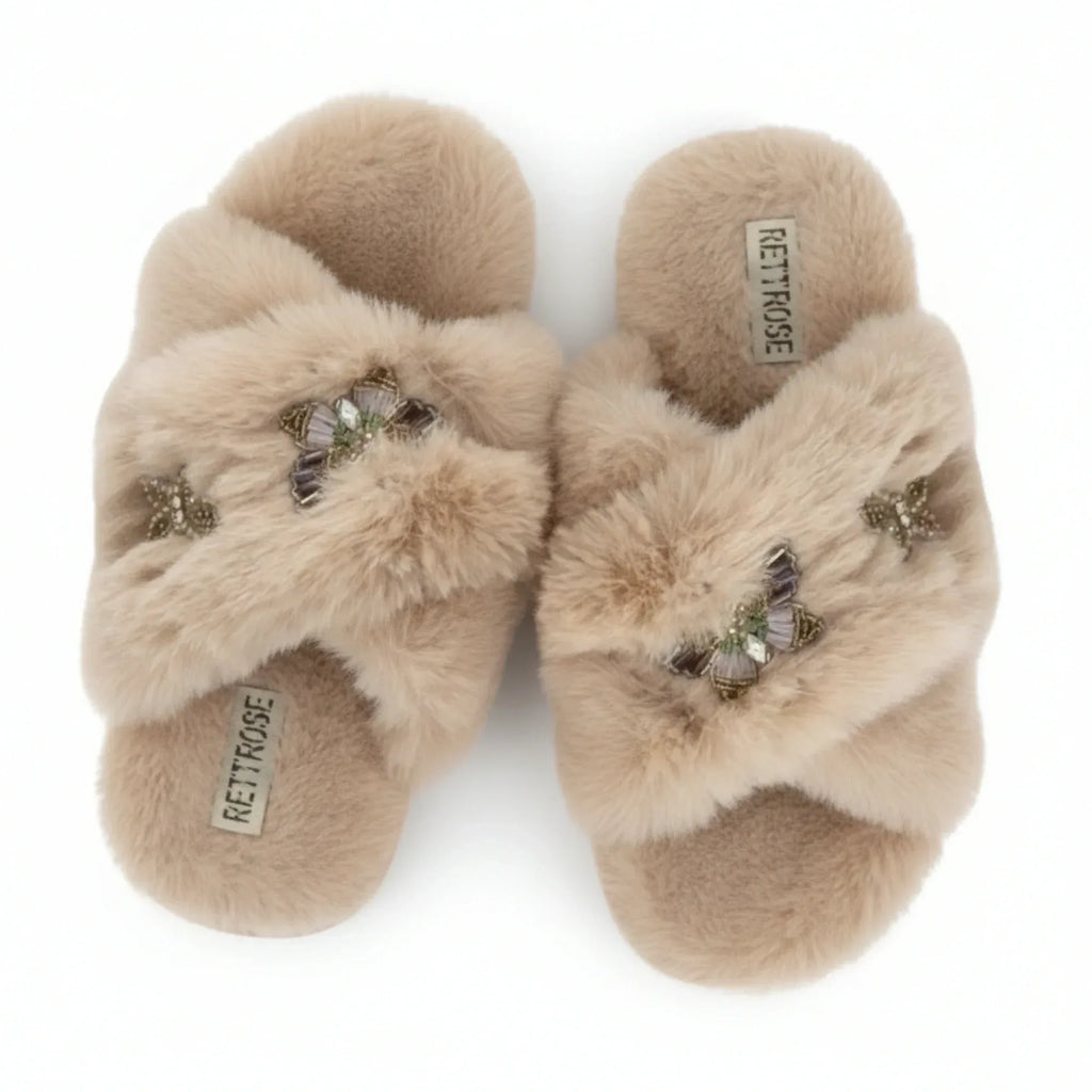Amani fur Slippers