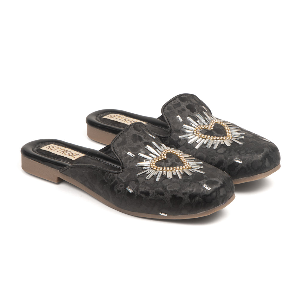 Tilism Embellished Flat Sandals