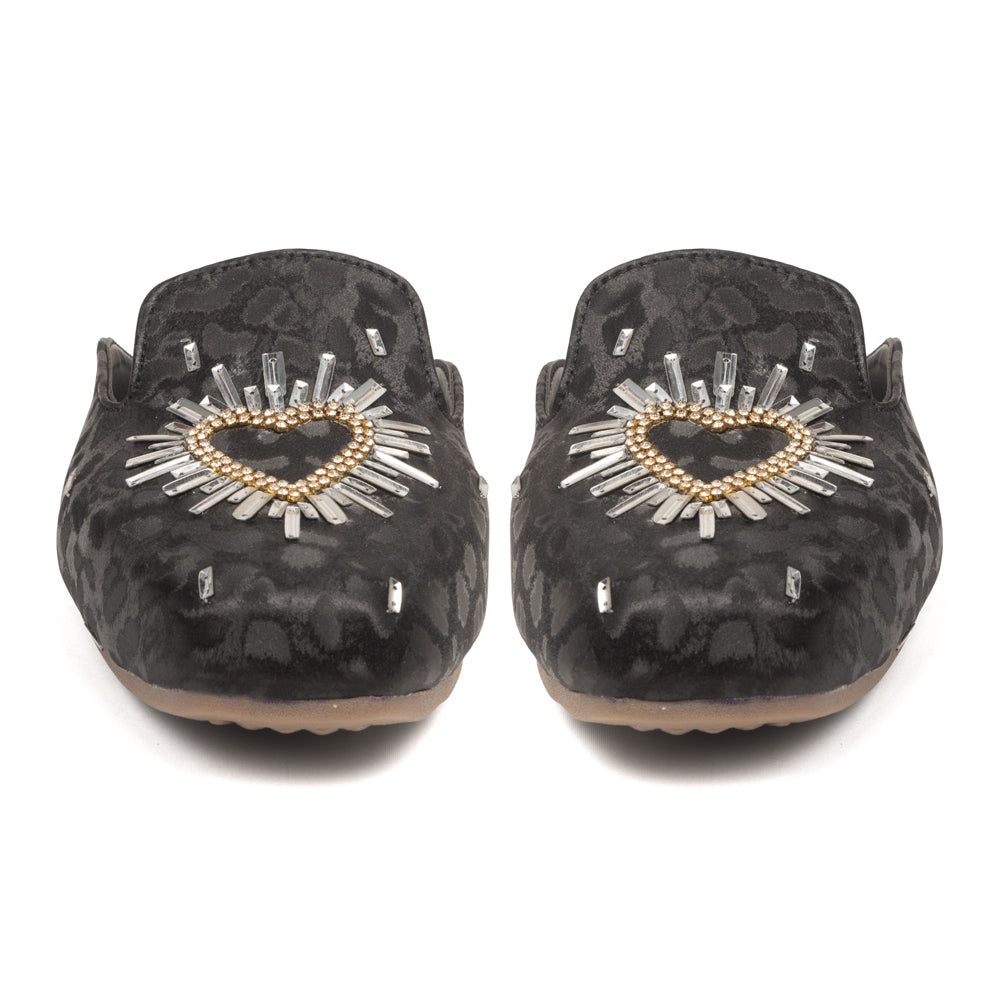 Tilism Embellished Flat Sandals