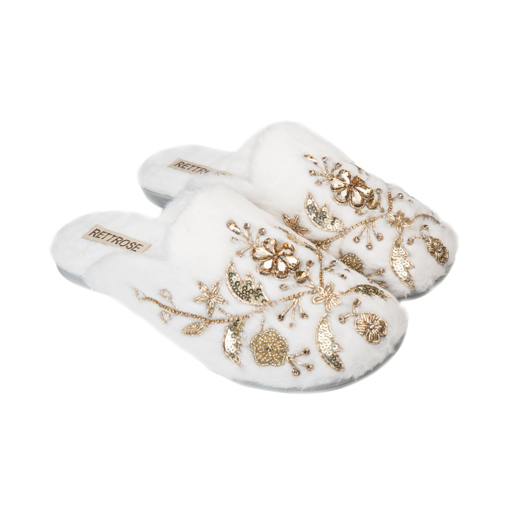 Shehnaaz Fur Slippers