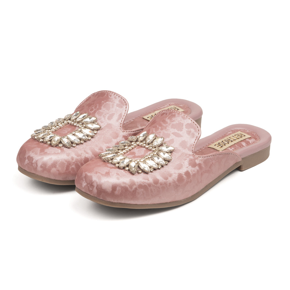 Gulnaar Embellished Flat Sandals