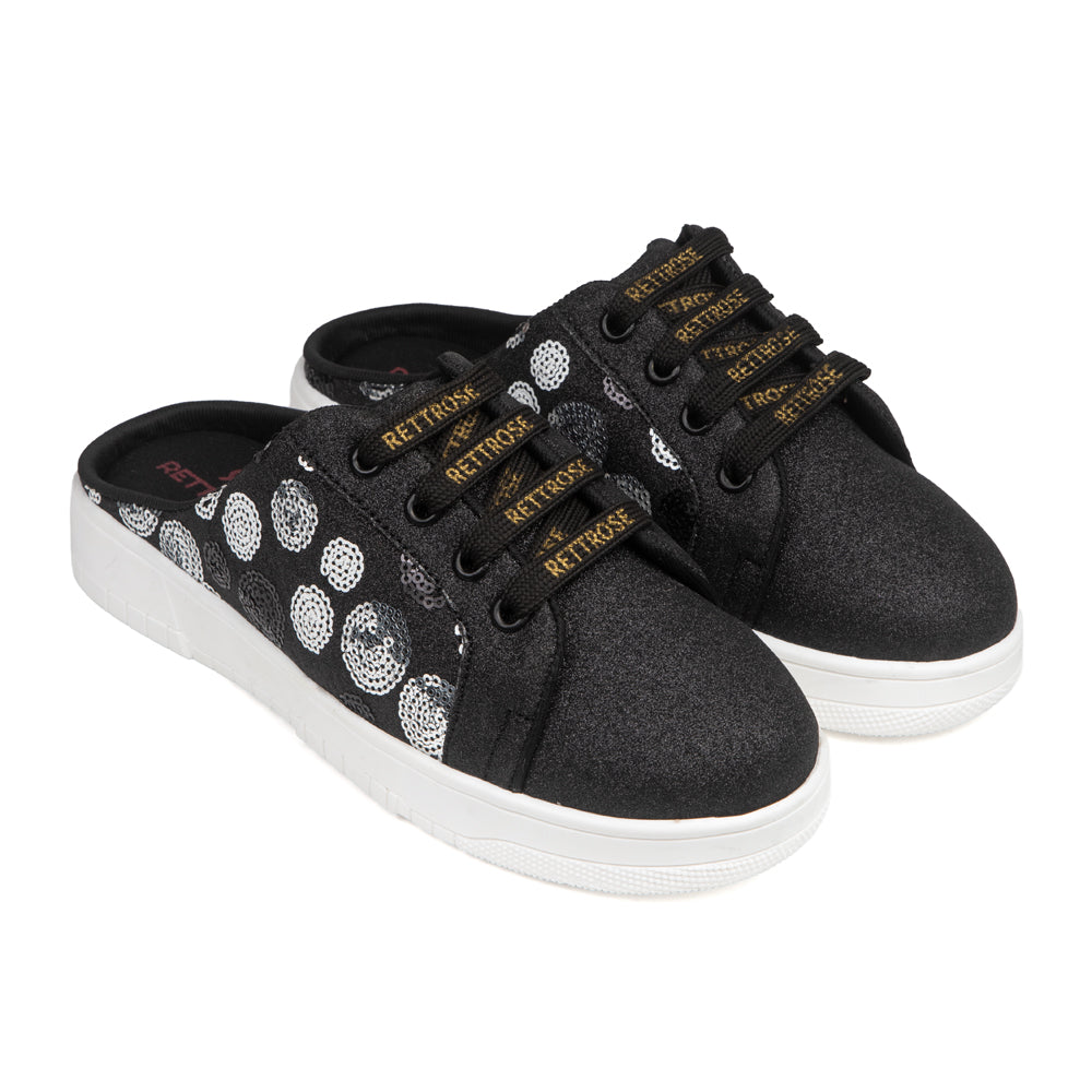 The Eclipse Spark Luxury Embellished Slide Sneakers