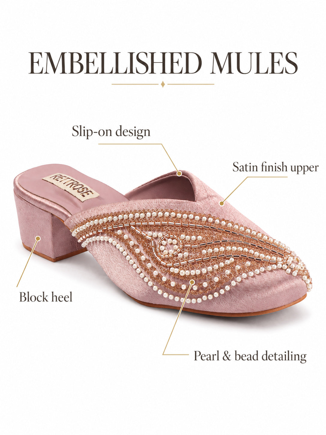Heerak Embellished Heels