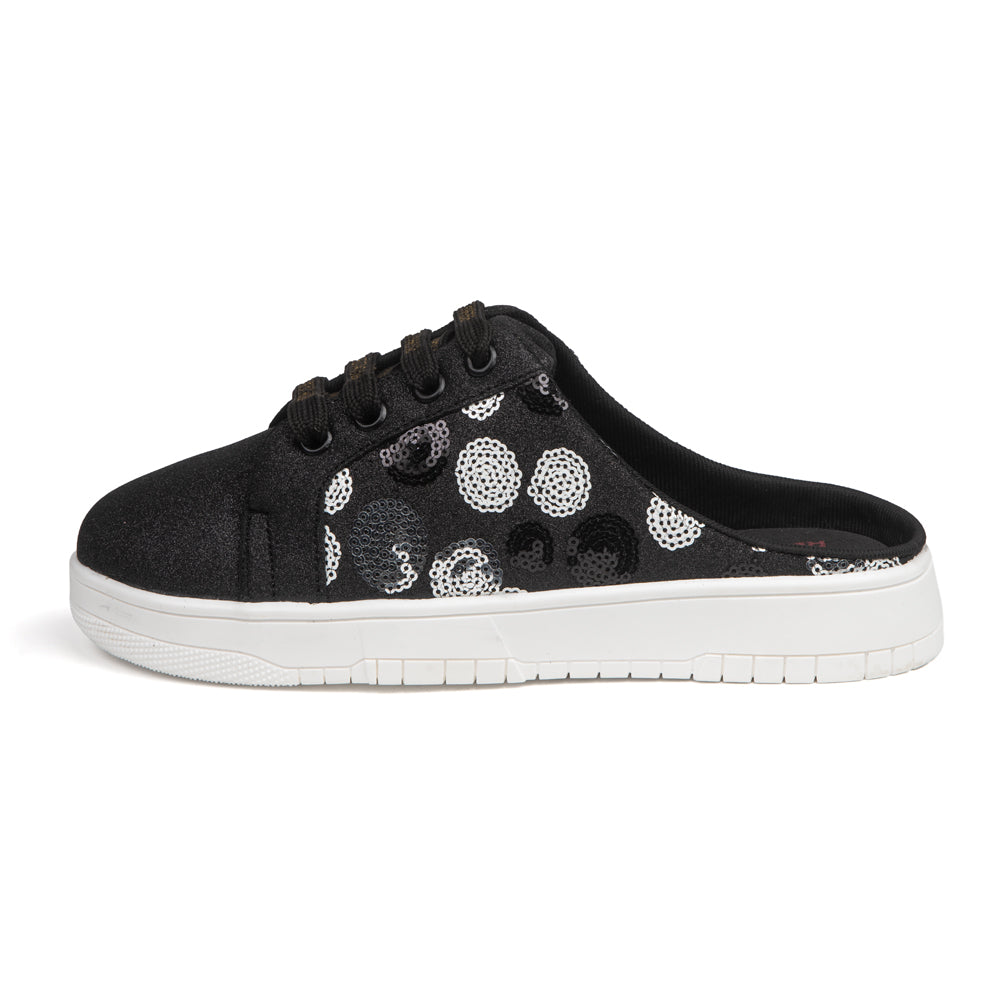 The Eclipse Spark Luxury Embellished Slide Sneakers