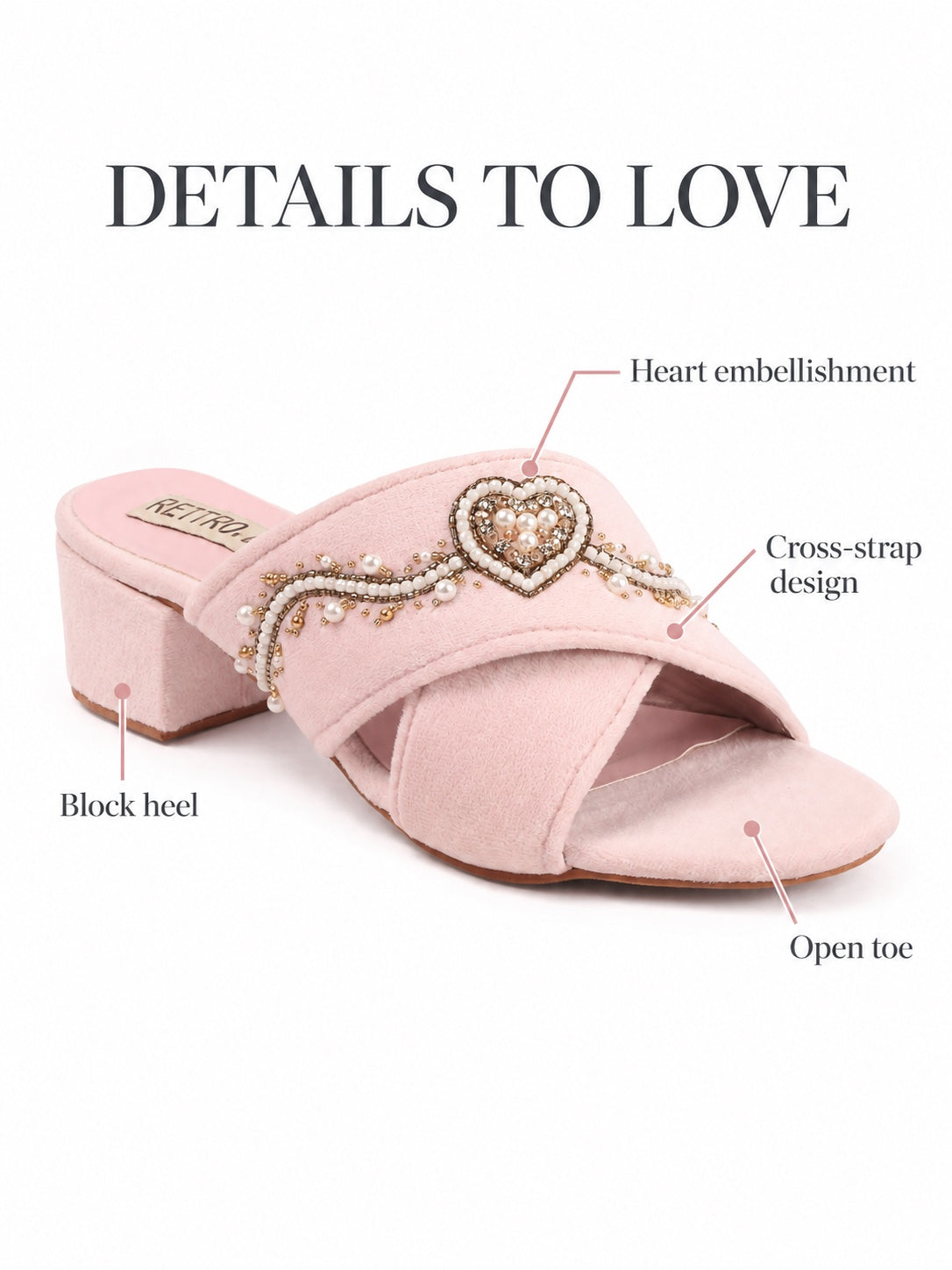 Mriganka Embellished Heels