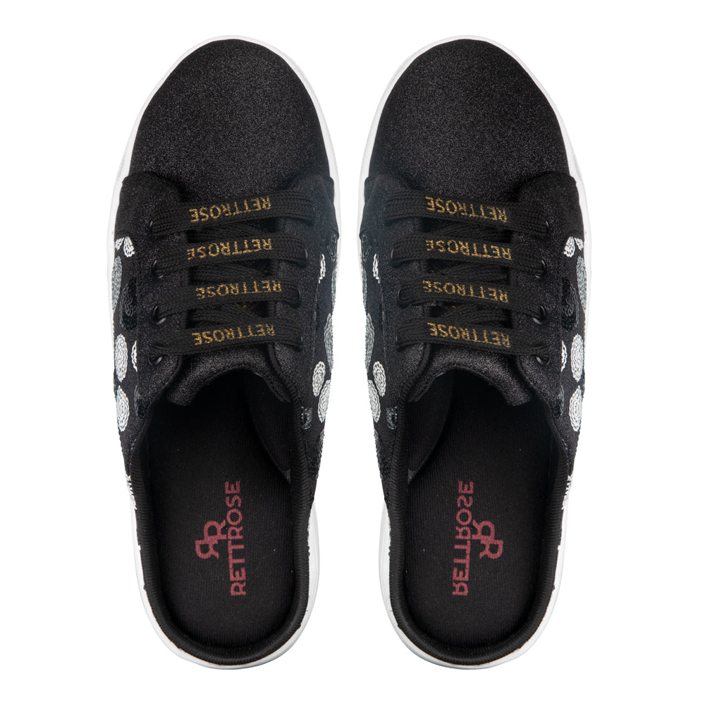 The Eclipse Spark Luxury Embellished Slide Sneakers