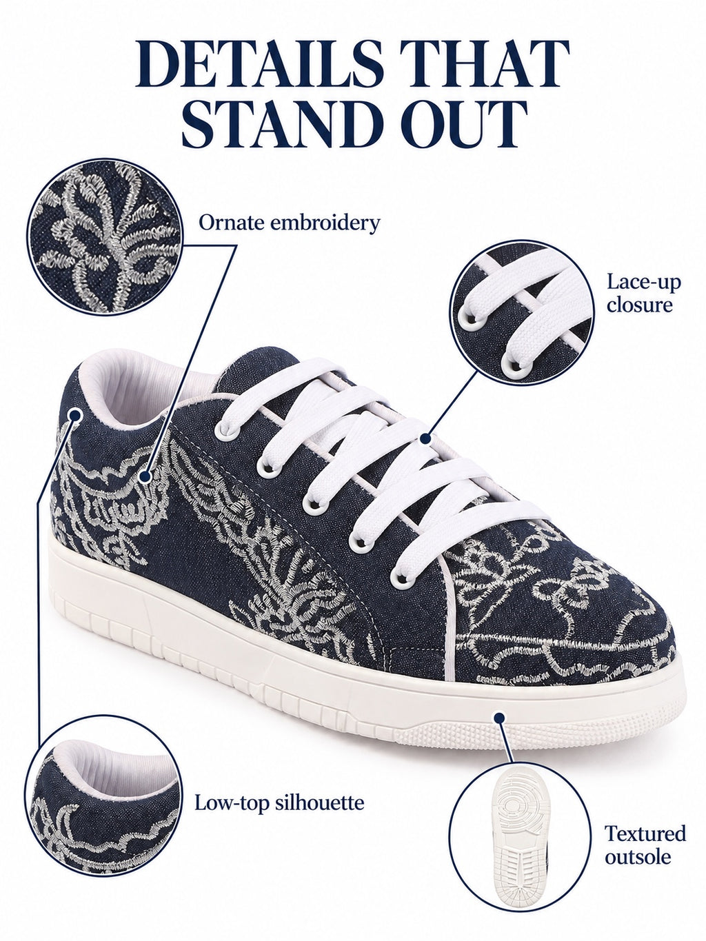 Saanjh embellished Sneakers