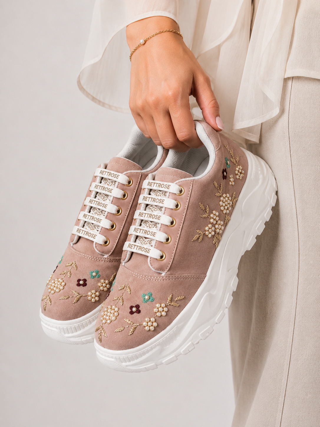 Bela Embellished Sneakers