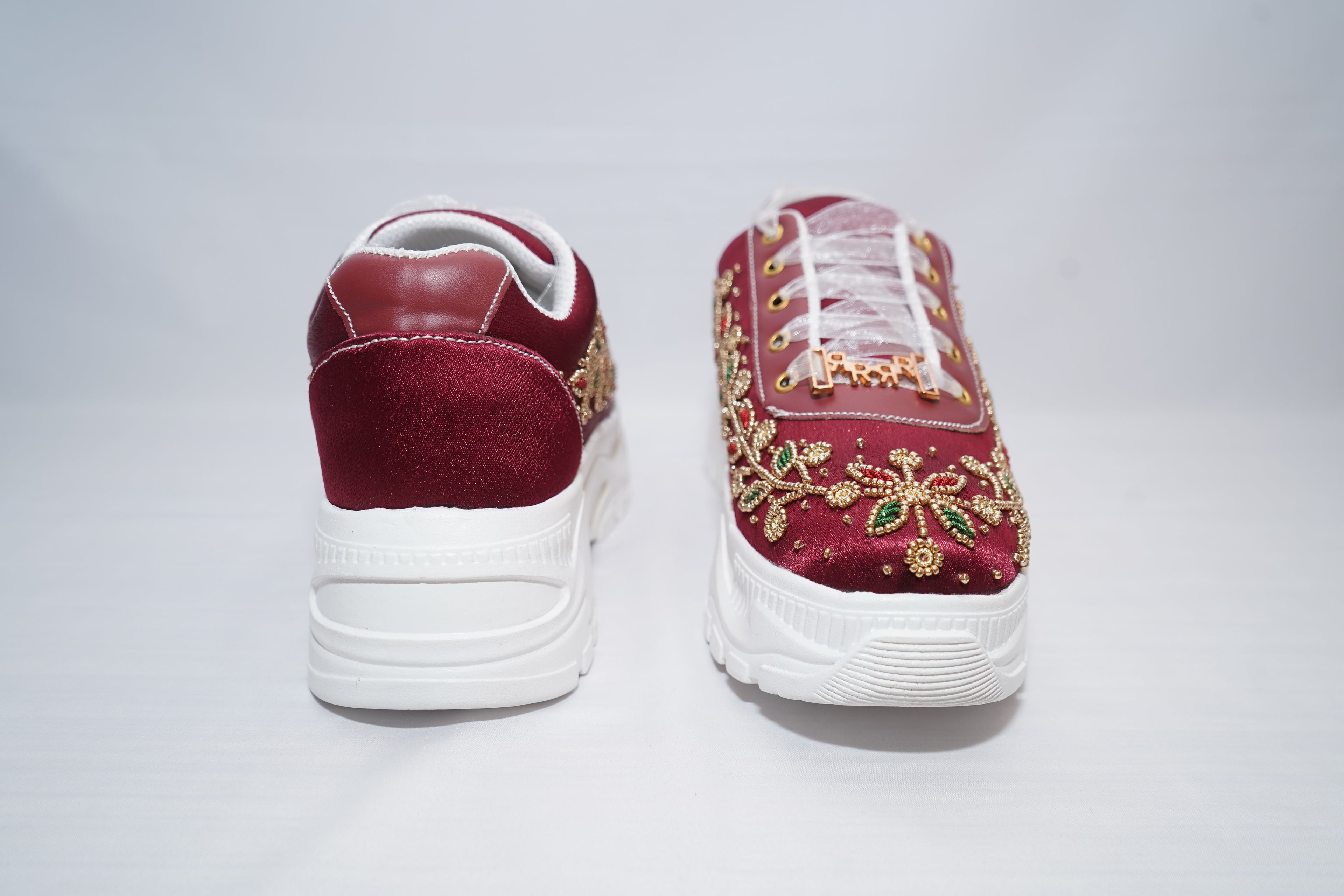 The Mirabelle Luxury Majestic Vine Embellished Trainer