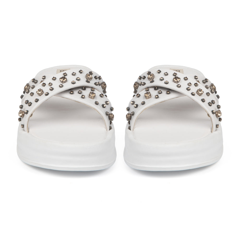 Zarina Embellished Slides