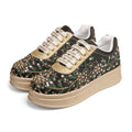 RETTROSE |Garden Bloom Embroidered Sneakers | Designer  Wedding Footwear | Handcrafted Party Shoes