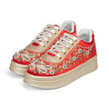 The Scarlett Luxury Radiant Garden Embellished Trainer