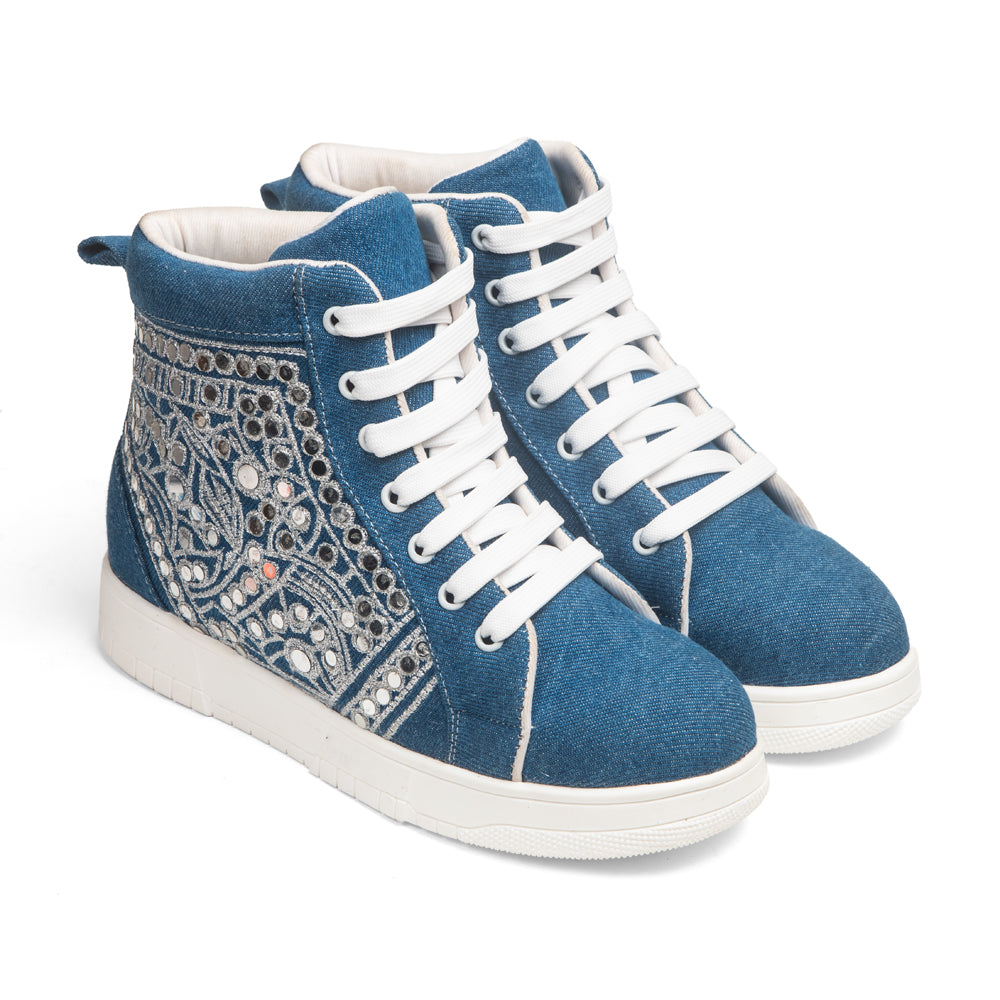 Aarsi Banjara High-Ankle Sneakers