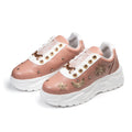The Adriana Luxury Nude Satin Embellished Trainer