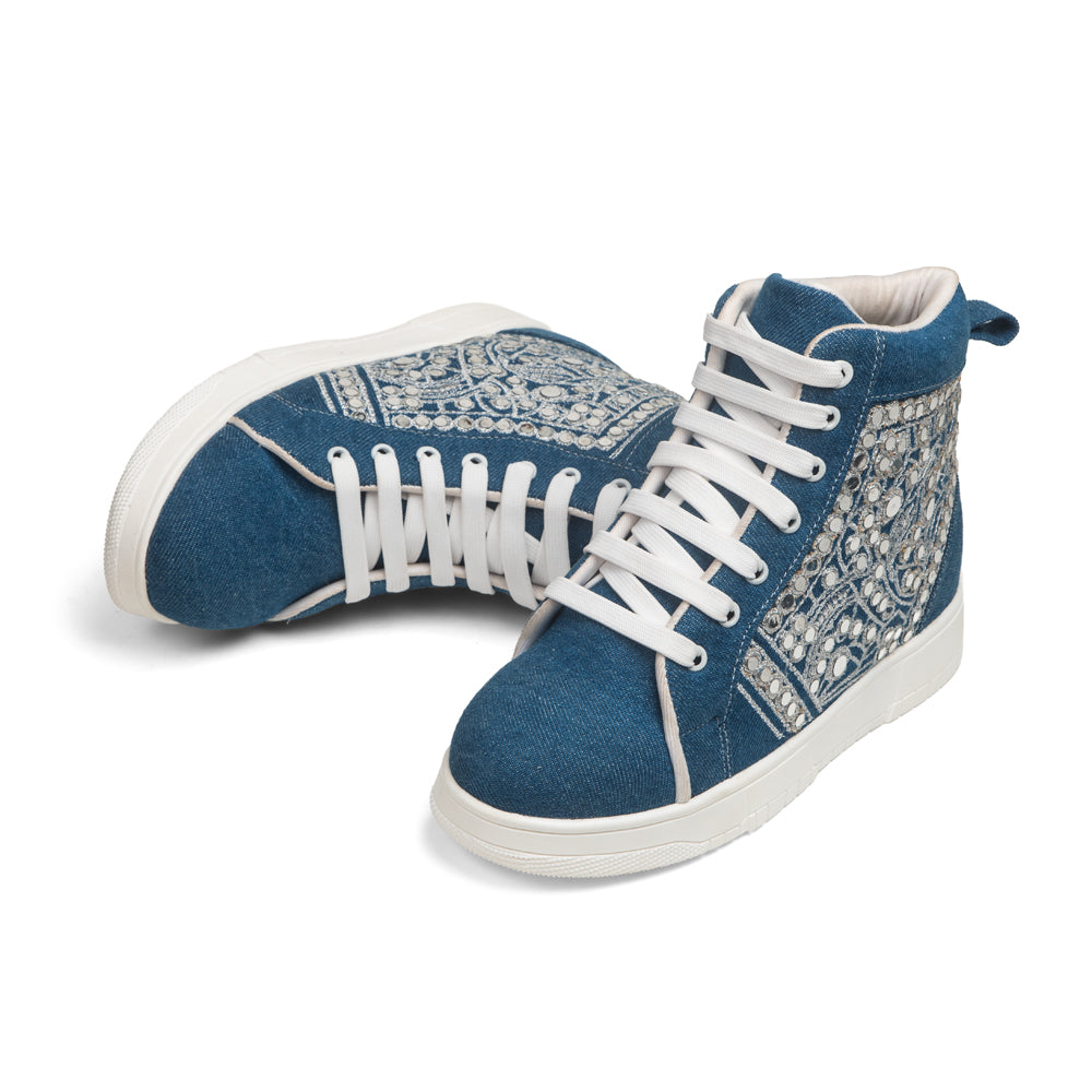 Aarsi Banjara High-Ankle Sneakers