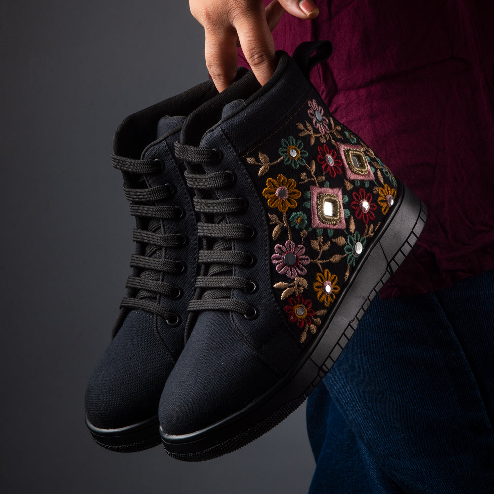 Nomad Banjara High-Ankle Sneakers