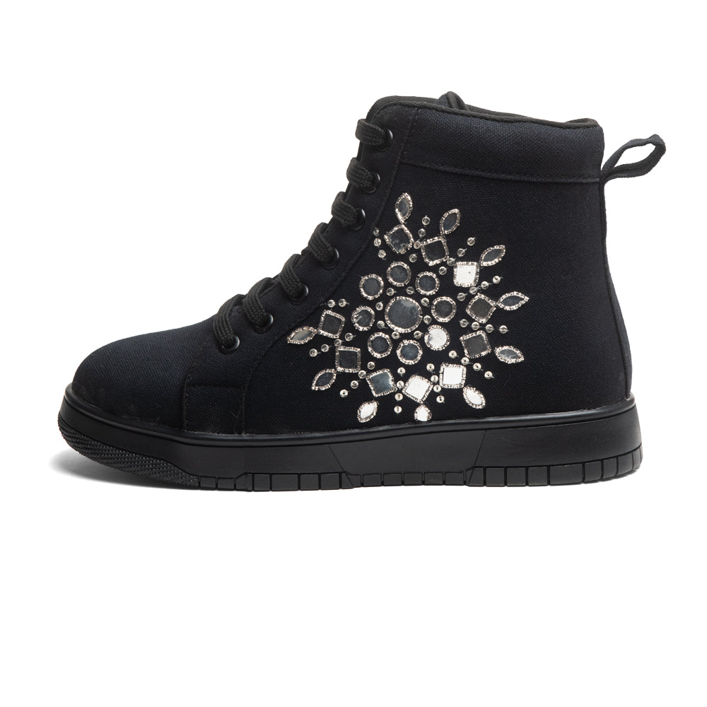 Darpan Banjara High-Ankle Sneakers