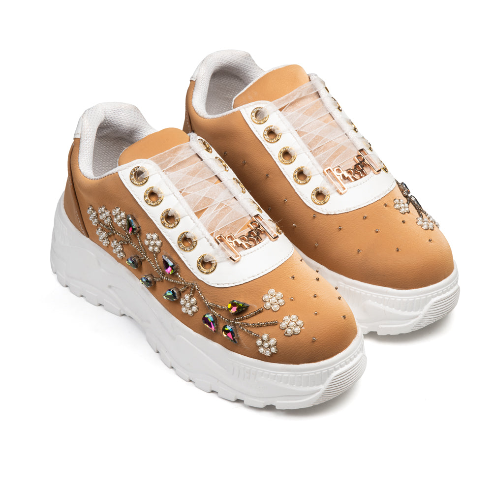 Kesar Embellished Sneakers