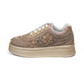 The Maravelle Luxury Flora Starlace Embellished Trainer