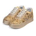 Mahira Mirror Work Bridal Platform Sneakers