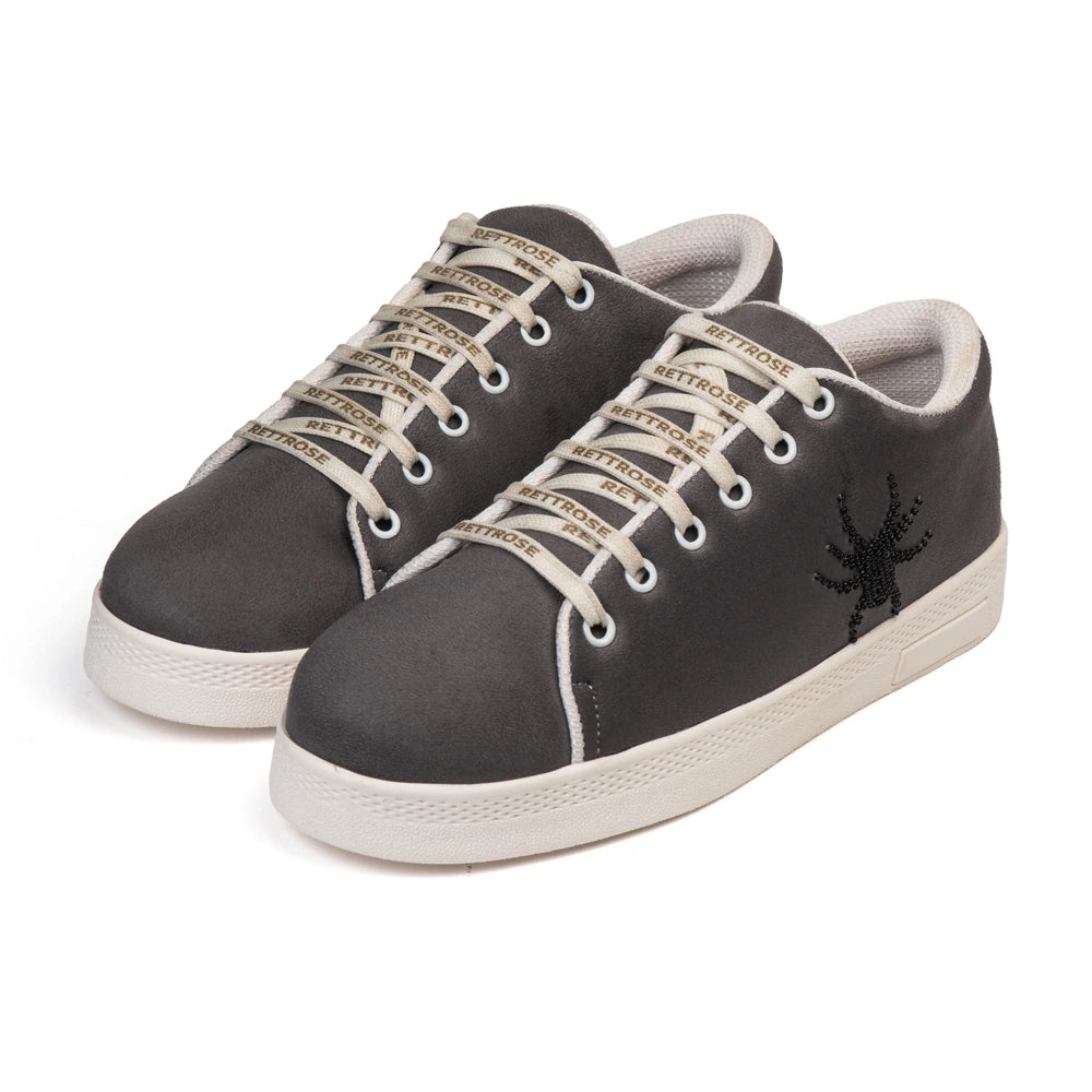 The Cath Grey Luxury Embellished Trainer