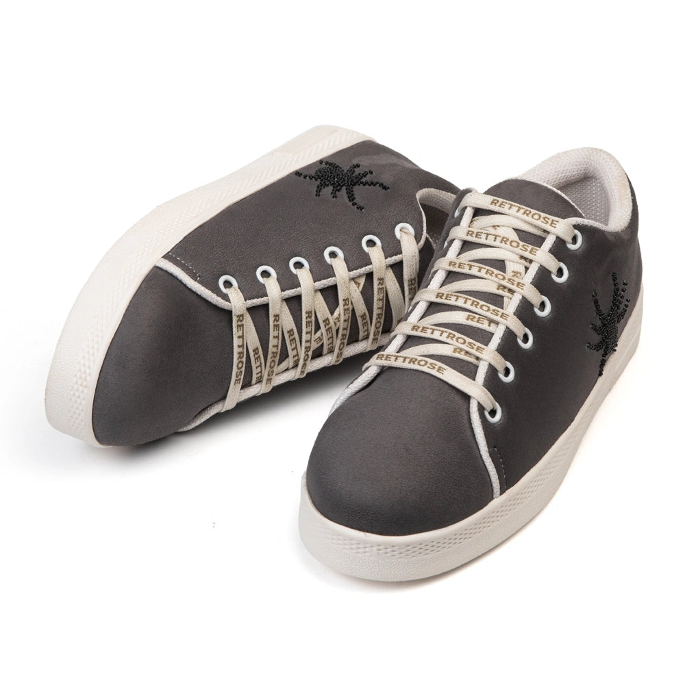 The Cath Grey Luxury Embellished Trainer