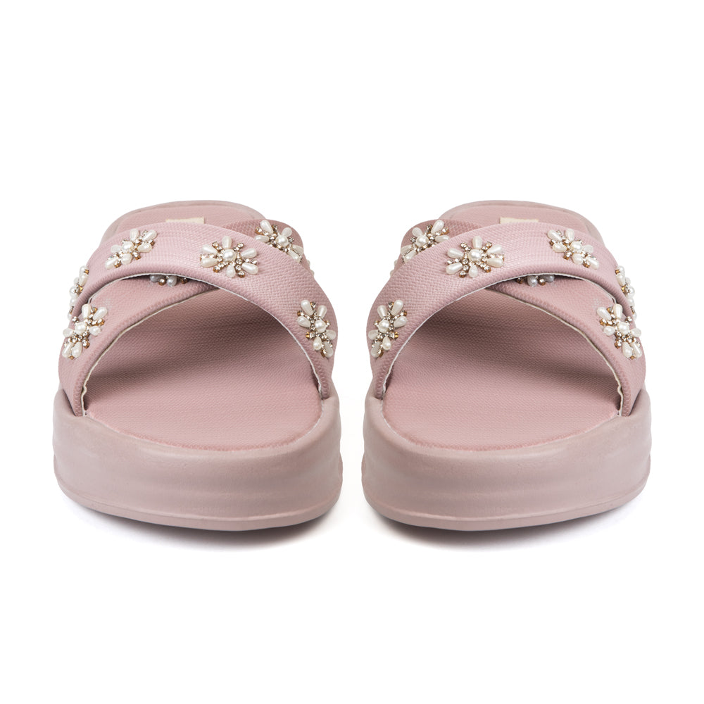Kashni Embellished Slides