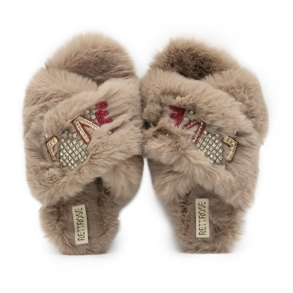 Cupid Fur Slippers