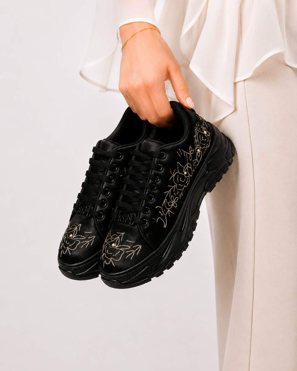 Vamika Embellished Sneakers